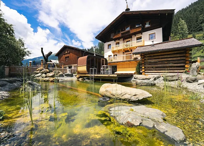 Holiday home In Bramberg With Natural Pond *