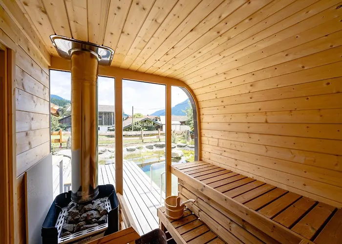 Holiday home In Bramberg With Natural Pond